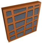 Jocavi LEAKYFM LFM180 - 1800 x 600 x 80 mm Cires Gri deschis (RAL 7001)