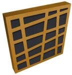 Jocavi LEAKYFM LFM120 - 1200 x 600 x 80 mm Stejar Gri (RAL 7015)