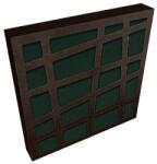 Jocavi LEAKYFM LFM060 - 600 x 600 x 80 mm Wenge Verde (RAL 6028)