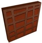 Jocavi LEAKYFM LFM060 - 600 x 600 x 80 mm Mahon Portocaliu (RAL 2001)