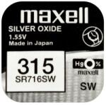VARTA Maxell SR716SW 315 V315 1.55V alkáli elem