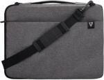 V7 CSE14-ECO Recycled Sustainable Sleeve and Briefcase 14, 1" Grey (CSE14-ECO) (CSE14-ECO)