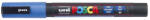 uni Dekormarker 0, 9-1, 3mm, Uni-Posca PC-3ML csillámló kék (2UPC3MLK) - nyomtass-olcson