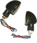 JMT Set semnalizari 12V 21W BAY9S brat scurt prindere M8 culoare negru sticla fumurie (7050838MA)