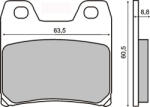 RMS Placute frana (Kevlar) Yamaha FZR 1000 01- 05 (225101111RM)