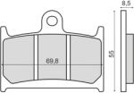RMS Placute frana Yamaha TZ 125 fata (225103030RM)