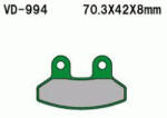 PowerForce Set 2 placute frana SYM VD-994 (FA306) (PF 22 510 3260ML) - mxenduro