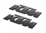 KTM Abtibilde KTM negru 3D (6210809500030KT)