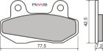 RMS Placute frana SYM Wolf Clasic 125 (225102590RM)