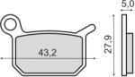 RMS Placute frana KTM SX 65 spate (225103220RM)