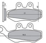RMS Placute frana Piaggio Hexagon 250 fata (225100363RM)