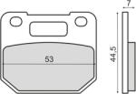 RMS Placute frana sinter Suzuki RG 80 GAMM fata (225103083RM)