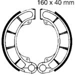 EBC Brakes Saboti frana spate EBC INC Springs 160 x 40 mm (7325988MA) - mxenduro