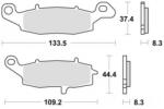 JMT Placute frana EBC FA229 MCB682 (7378755MA)