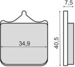 RMS Placute frana sinter Ducati 748R fata (225102863RM)