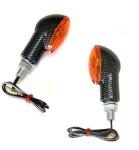 JMT Set semnalizari JMP Cateye, 12V 21W brat scurt prindere M10 carbon (7054935MA)