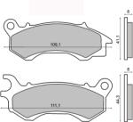 RMS Placute frana Honda PCX 125 150 fata (225102780RM)