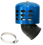 MMX Filtru aer sport conic d. 31-32mm, albastru cot 45 (FPSWP31JOYL00) - mxenduro