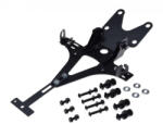 WMX Suport metalic numar moto, WM, culoare negru (AW56897) - mxenduro
