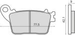 RMS Placute frana sinter Suzuki GSX-R 600 spate (225102933RM)