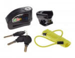 WMX Lacat pentru disc cu alarma, On Off, culoare negru (AZ9051) - mxenduro