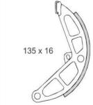 RMS Ferodou frana spate Piaggio Ciao, Bravo, Si (225120230RM)