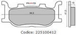 RMS Placute frana (Sinter) Yamaha SR TDR XV T-Max FZ6 XJ 125-1700 Skyliner 250 (225100412RM)