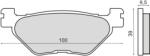 RMS Placute frana sinter Ymaha TDM 900 spate (225103133RM)