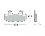 JMT Placute frana MCB534 (7871031MA)