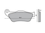 RMS Placute frana Yamaha RX Xmax 125-250 05- 07 (225100770RM)