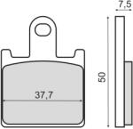 RMS Placute frana sinter Kawasaki Z 1000 fata (225102943RM)