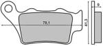 RMS Placute frana BMW F 650 94- 05 Honda NX 500 97- 99 (225101330RM)