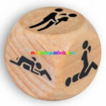  SEX PÓZ fa dobókocka, 1 db, pároknak