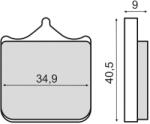 RMS Placute frana sinter BMW S 1000 RR fata (225103003RM)