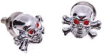 WMX Set 2 suruburi craniu cu rosu, pentru prindere nr. inmatriculare (AW5431) - mxenduro