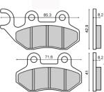 RMS Placute frana SYM 125 Brembo omologate (225102750RM)