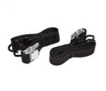WMX Set 2 chingi bagaje motociclete, 1.5m, culoare negru (AB37962)