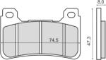 RMS Placute frana sinter Honda CBR 600 RR fata (225102953RM)