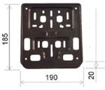 RMS Suport numar moto scuter (142700010RM)