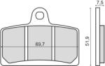 RMS Placute frana sinter Peugeot XR 7 50 spate (225103163RM)