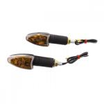 JMT Set semnalizari 12V 21W BAY9S brat lung prindere M8 culoare negru sticla fumurie (7050841MA)