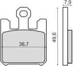 RMS Placute frana sinter Kawasaki Z 750 R fata (225102983RM)