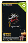 Caffé Vergnano CAFFÉ VERGNANO Kávékapszula, Nespresso® kompatibilis, 10 db, CAFFÉ VERGNANO "Espresso Napoli (2295802)