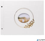 Exacompta Fotóalbum, csavarozott gerincű, 37x29 cm, 20 lap, EXACOMPTA "Ringflower (60232E) - alter