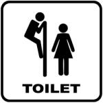 matrica. shop WC ajtó matrica