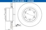 ATE Disc frana VW Crafter, MAN TGE ATE 24.0130-0269.1 (24.0130-0269.1)