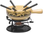 Nouvel Switzerland Sajtfondü szett "Sziluett", 9 részes - myfondue - 22 990 Ft