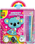 SES Creative Carte de colorat diamant cu activități 3 în 1 (113)