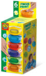 SES Creative Culoare pentru degete 6 culori x 45 ml (398)