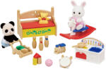EPOCH Sylvanian Families Set pui de iepure polar și panda (5709) Figurina